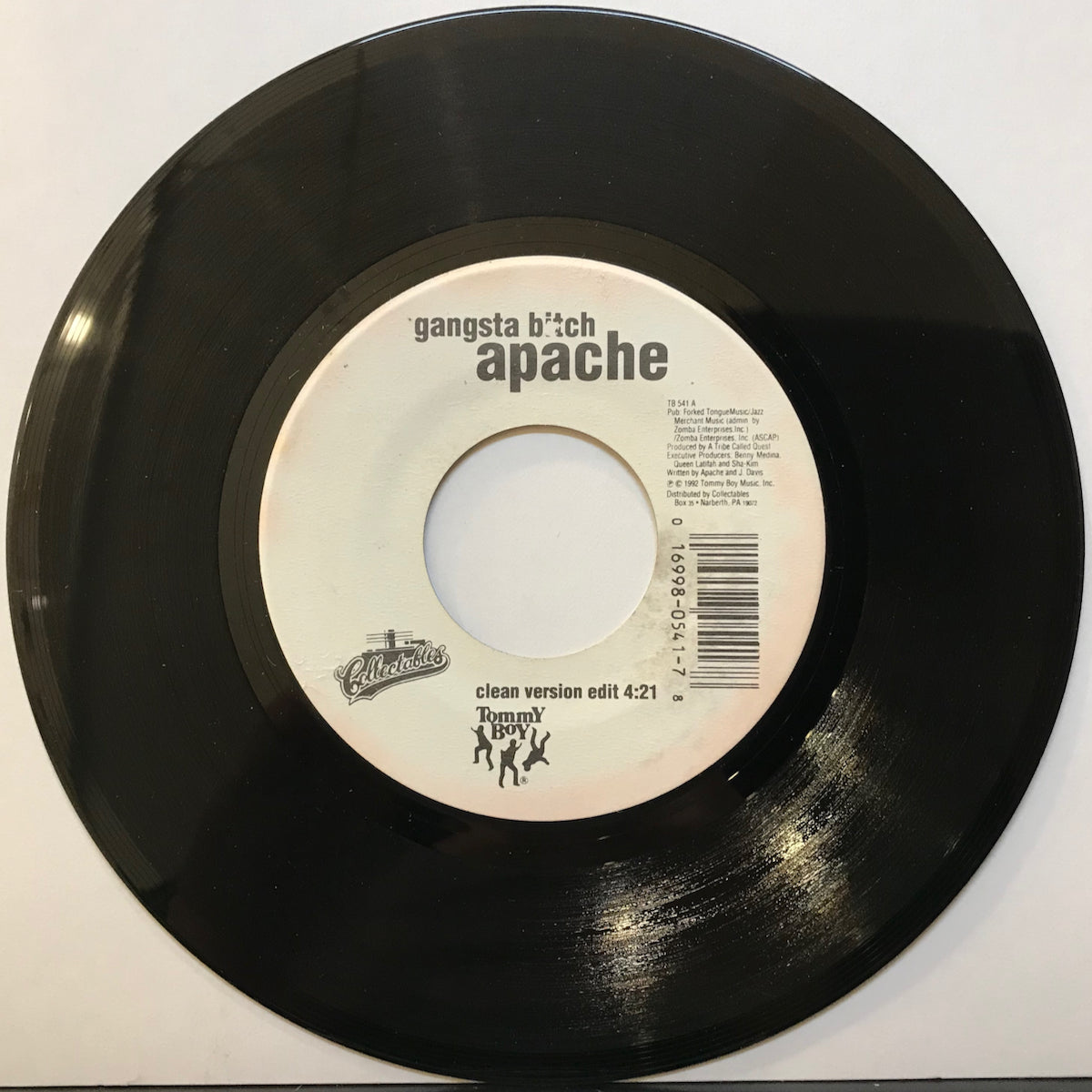 Gangsta Bitch - Apache | VINYL7 RECORDS