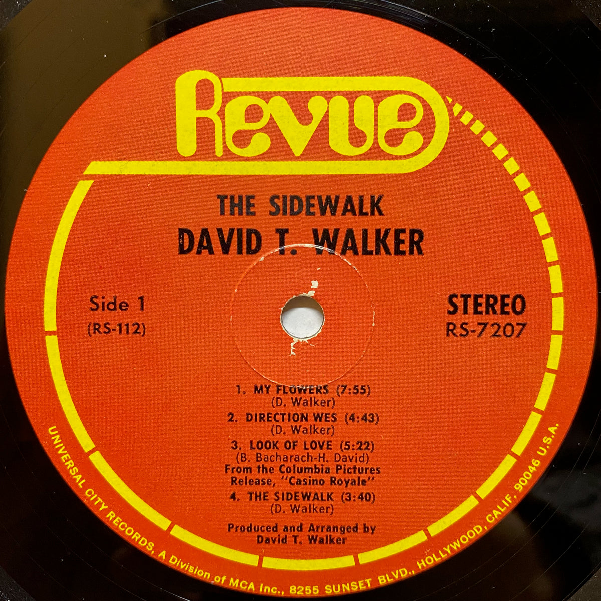 David T. Walker LPレコード David T.Walker / Press On(LP) / Ode 1973 USオリジナル盤 NM