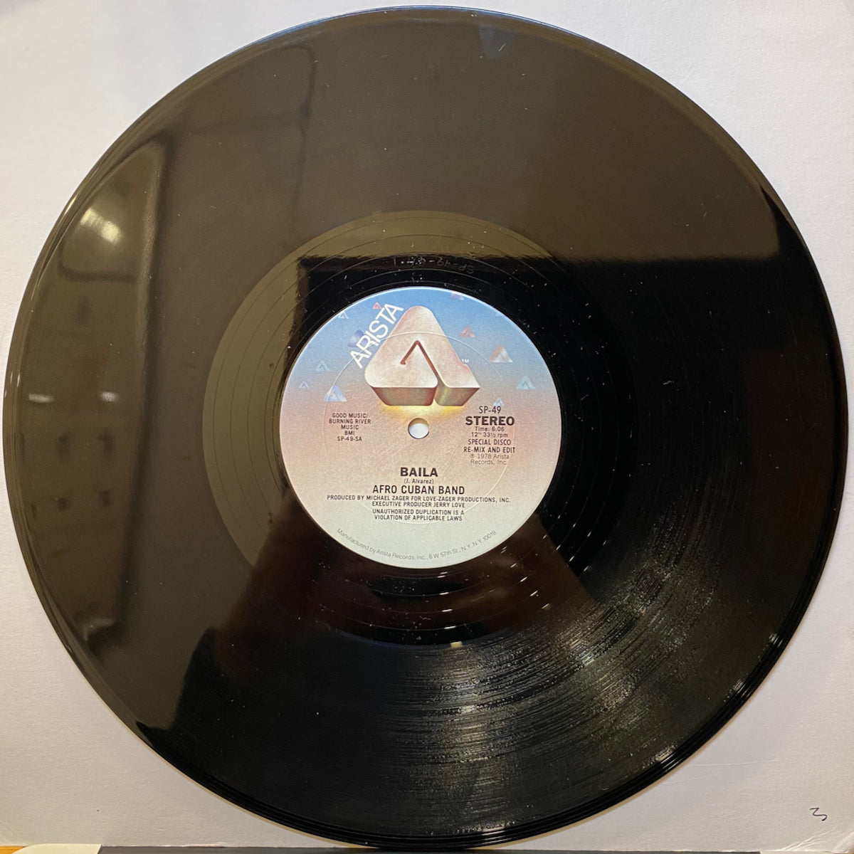 Afro Cuban Band / Baila | VINYL7 RECORDS