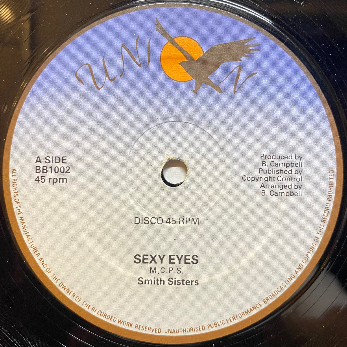 Smith Sisters / Sexy Eyes | VINYL7 RECORDS