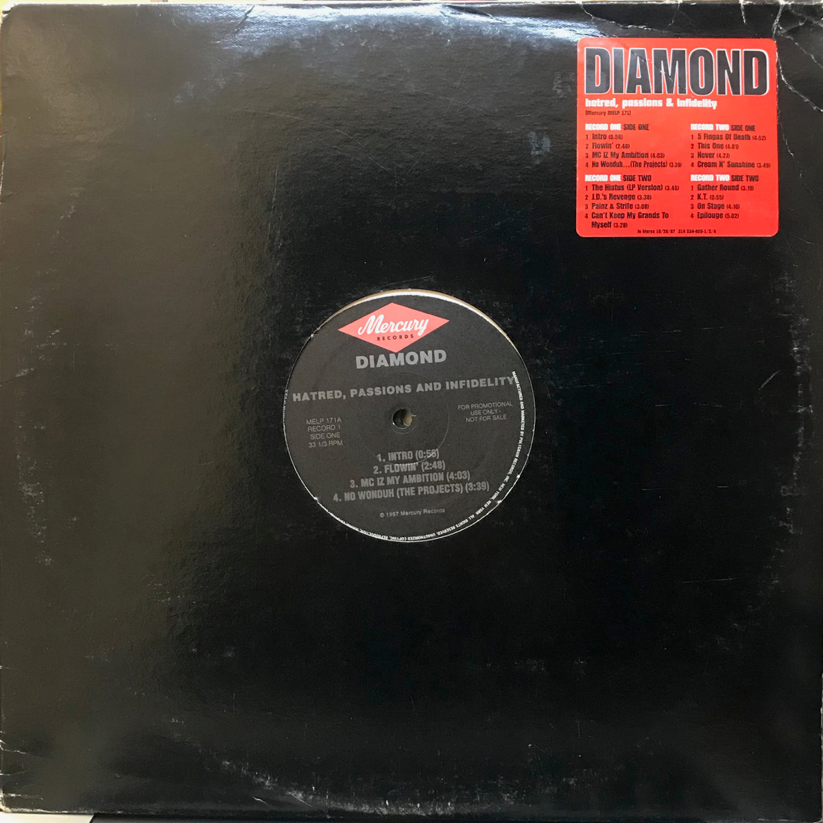 Diamond / Hatred, Passions and Infidelity | VINYL7 RECORDS