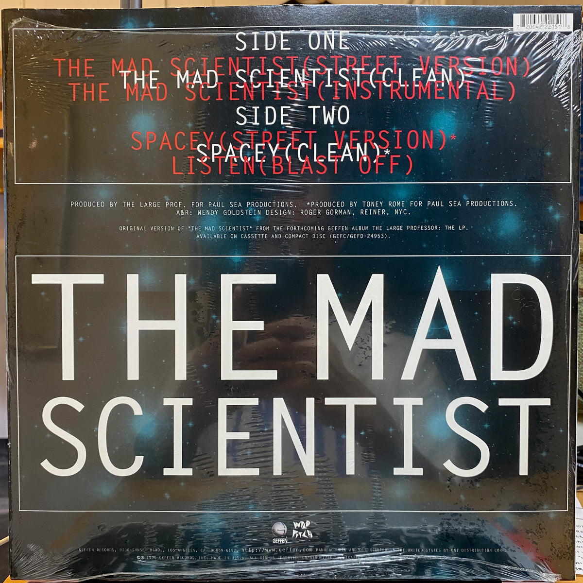 Large Professor, The / The Mad Scientist | VINYL7 RECORDS