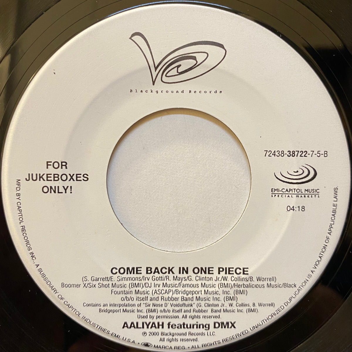 Aaliyah / Try Again | VINYL7 RECORDS