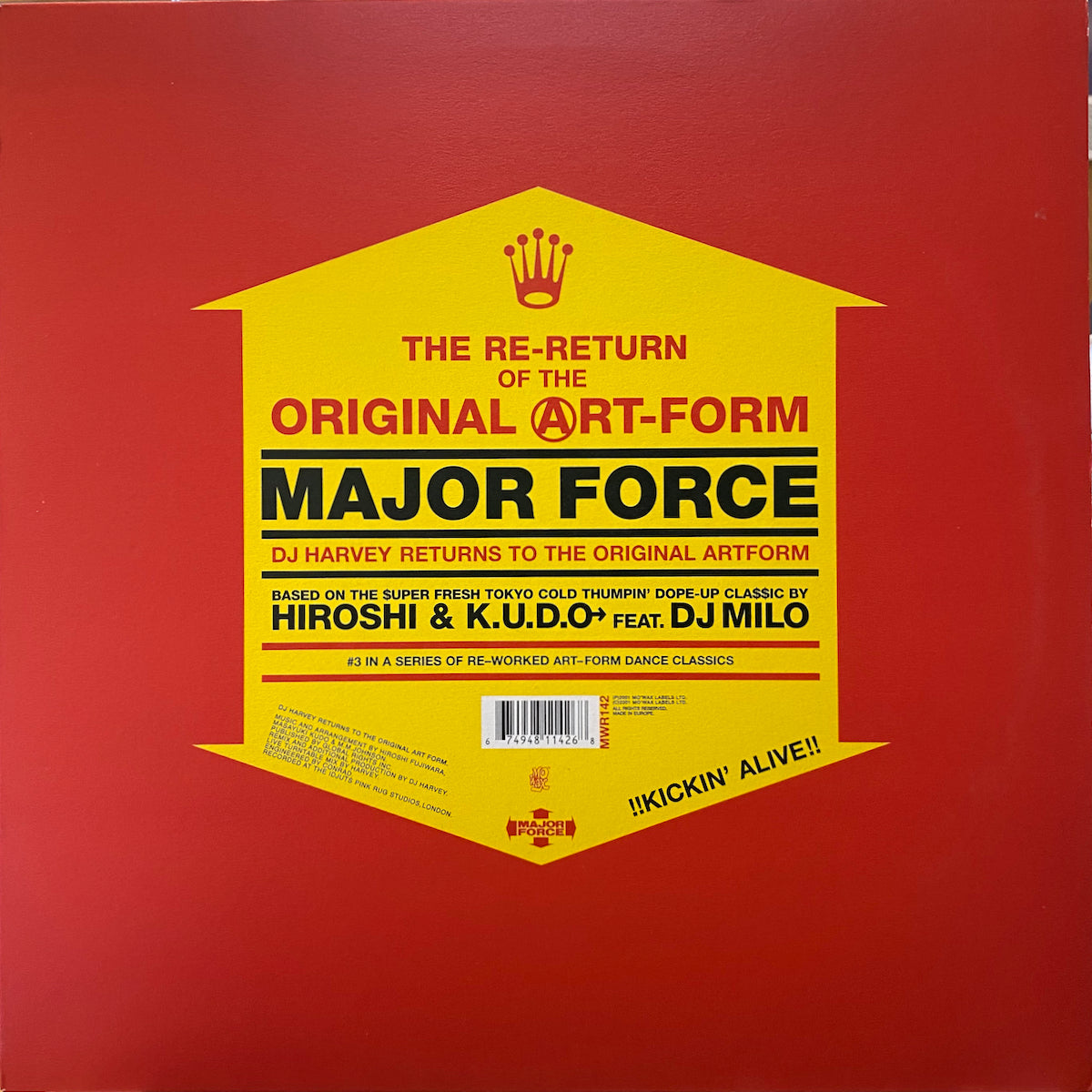 Major Force / The Re-Return Of The Original Art-Form (DJ Harvey 