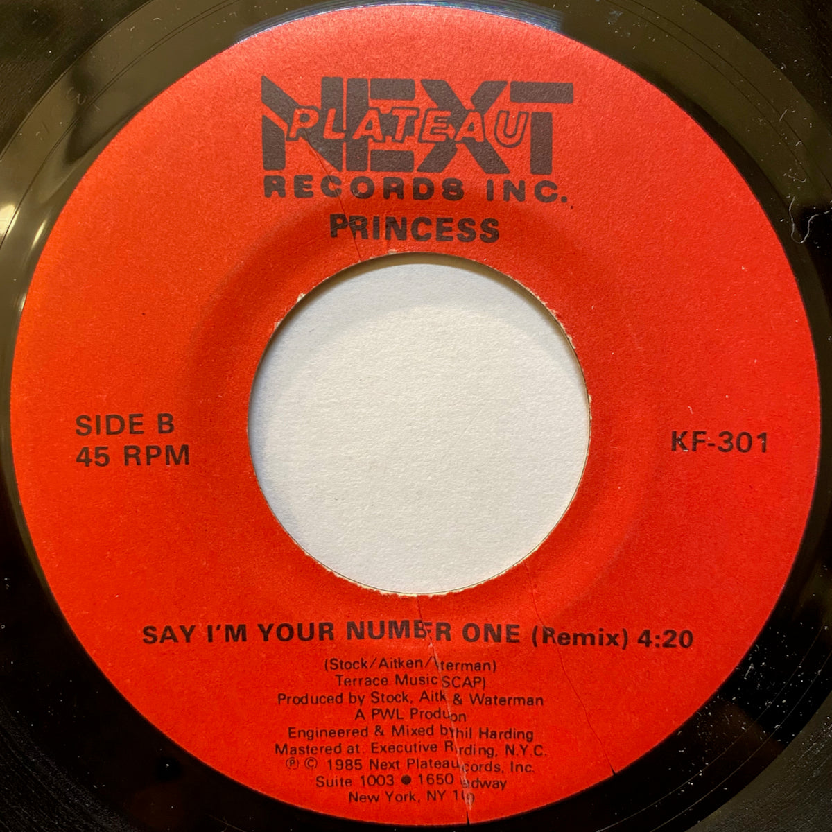 Princess / Say I'm your Number One | VINYL7 RECORDS