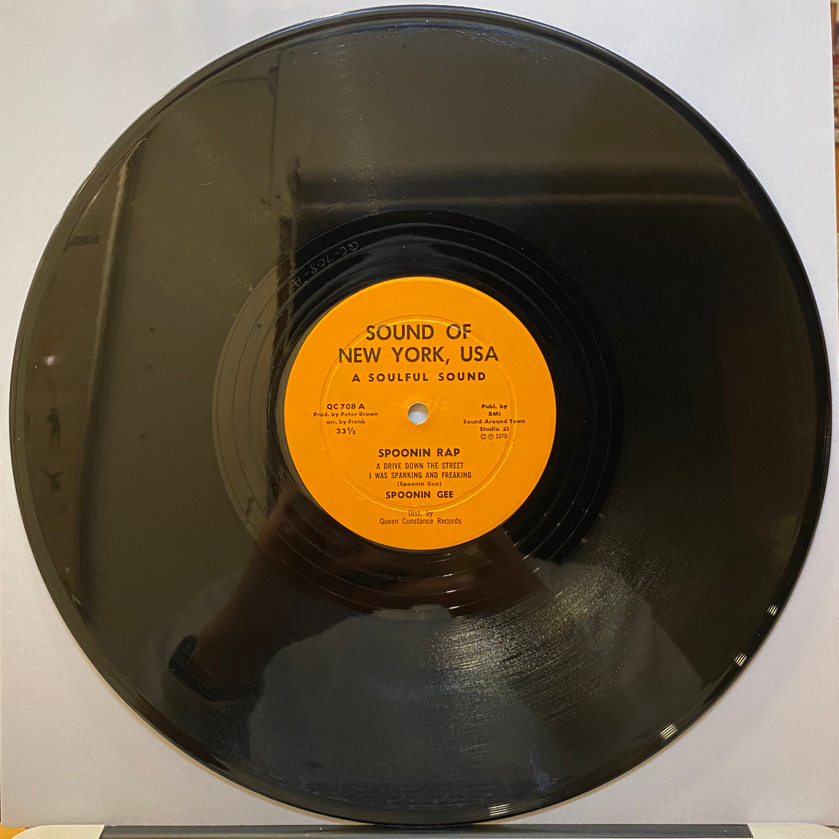 Spoonie Gee / Spoonin Rap | VINYL7 RECORDS