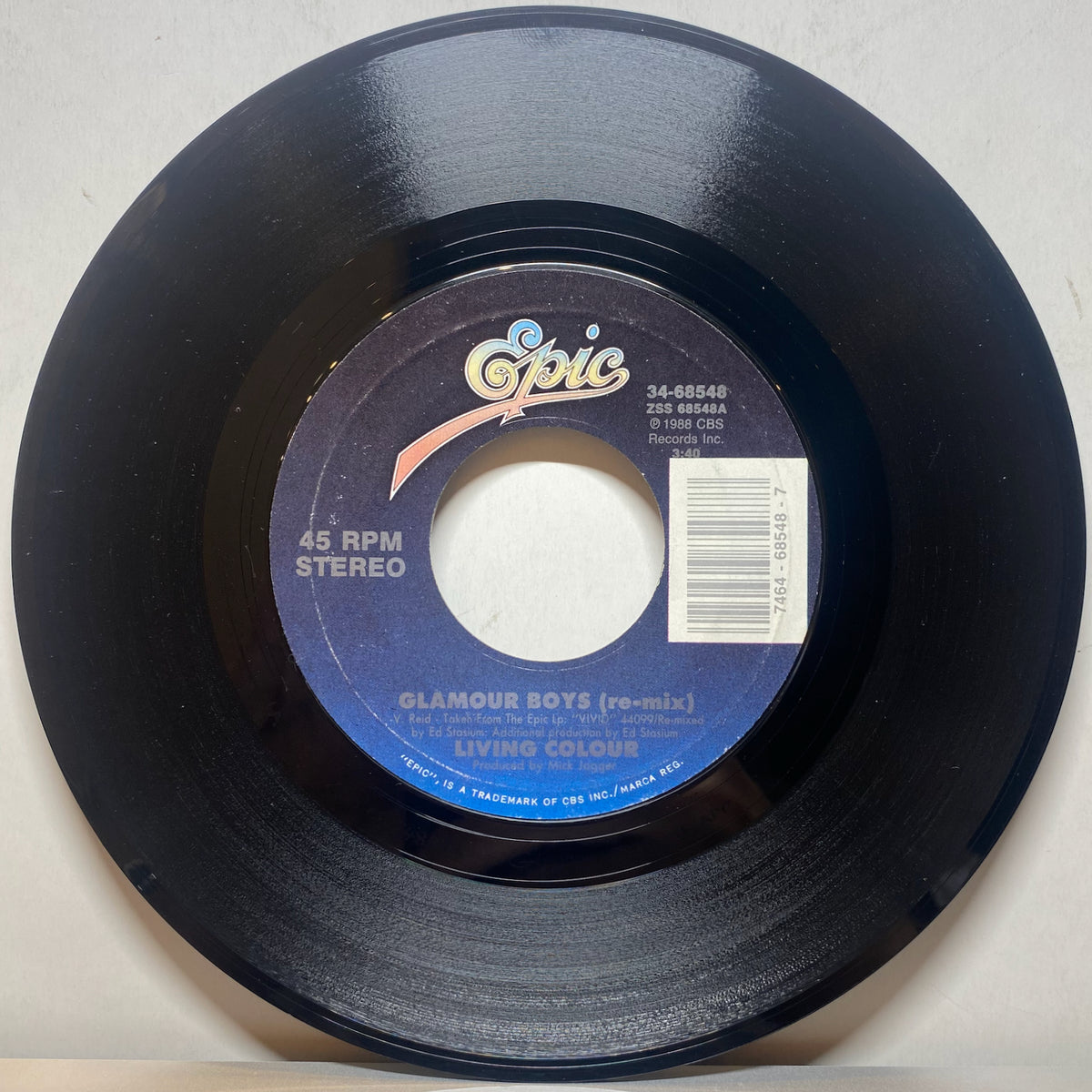 Glamour Boys (re-mix) - Living Colour | VINYL7 RECORDS
