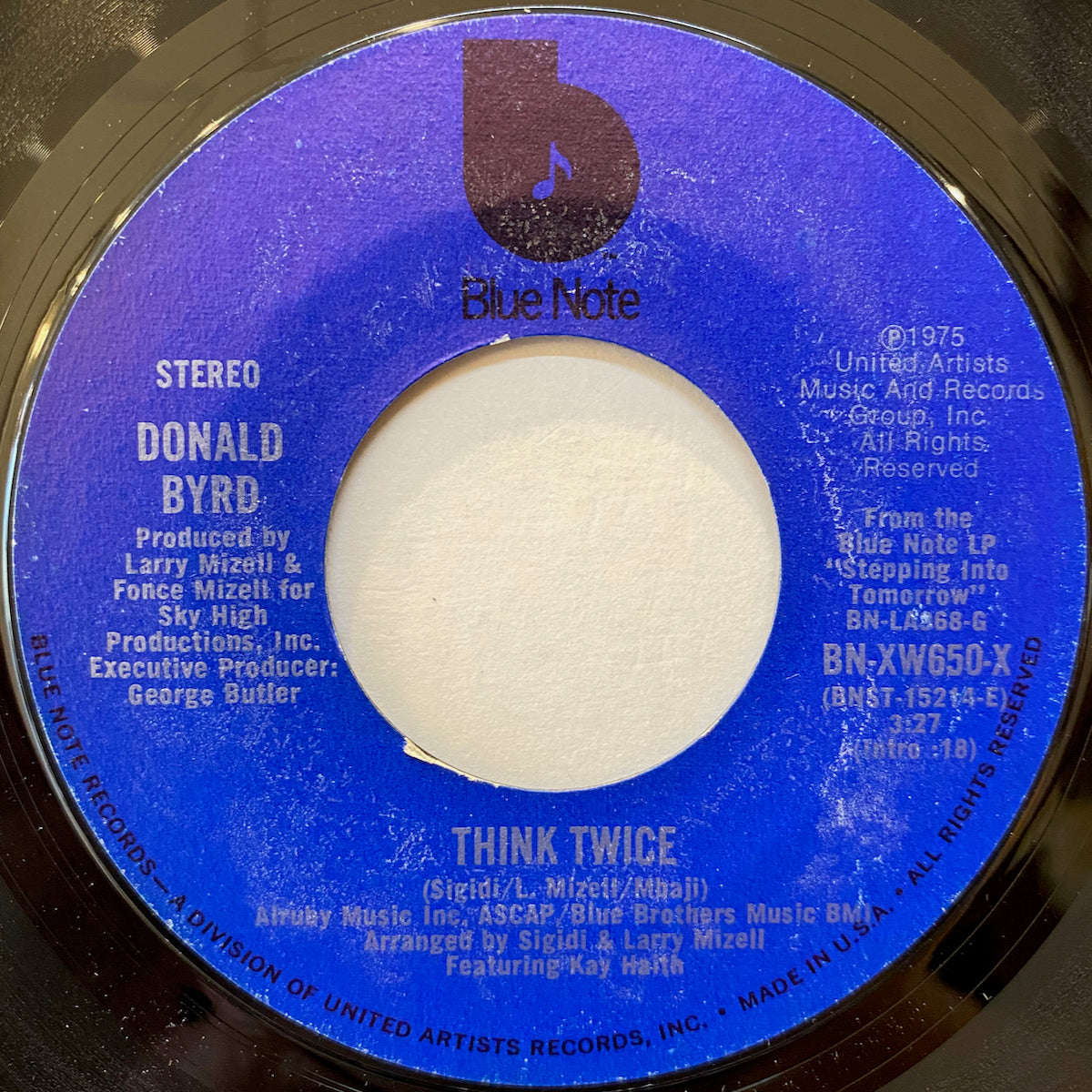 Donald Byrd / Think Twice | VINYL7 RECORDS