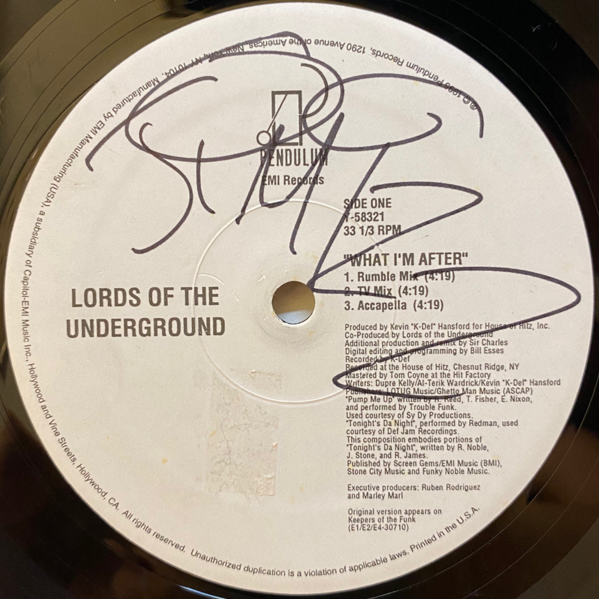 Lords Of The Underground / What I'm After | VINYL7 RECORDS