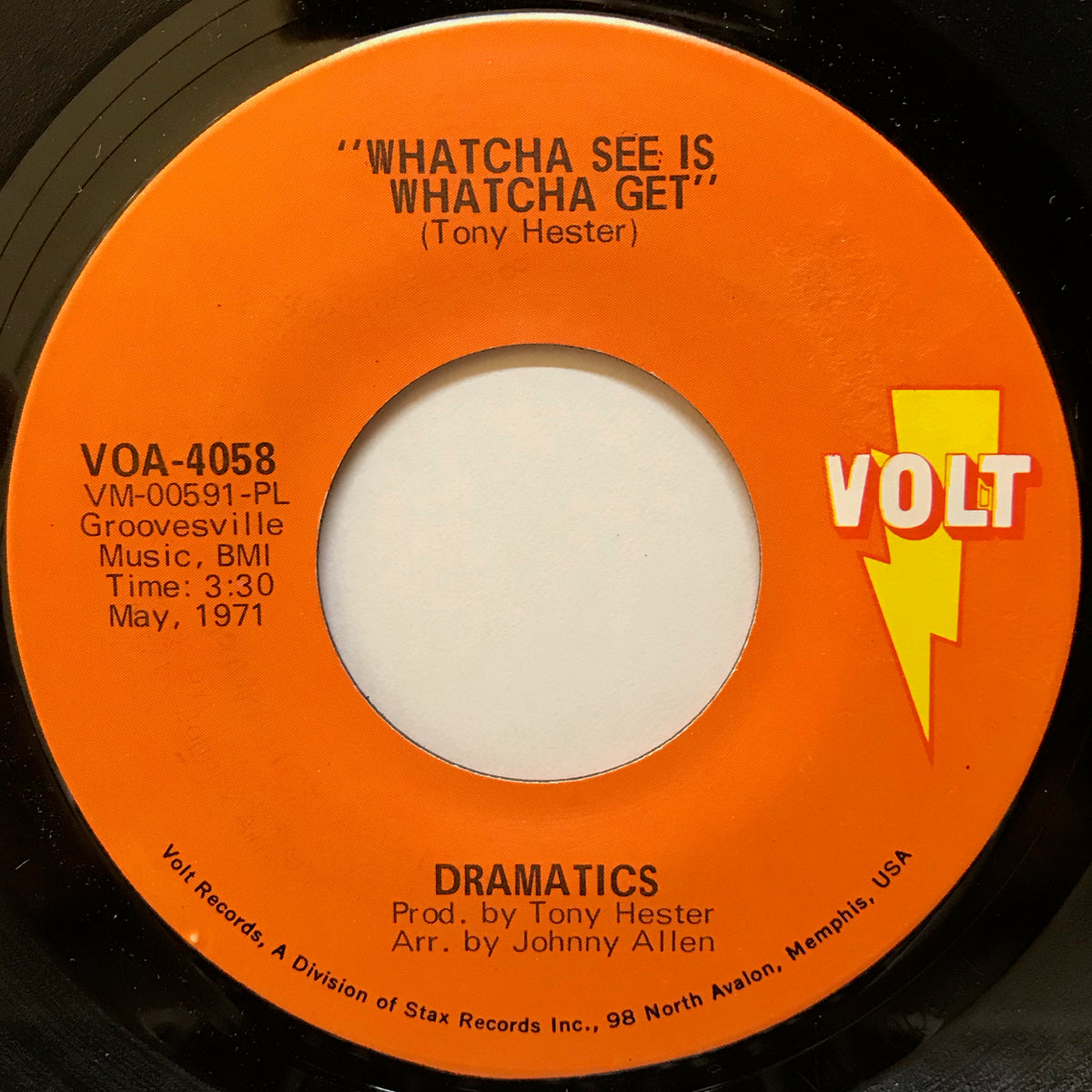 Dramatics, The / Whatcha See Is Whatcha Get | VINYL7 RECORDS