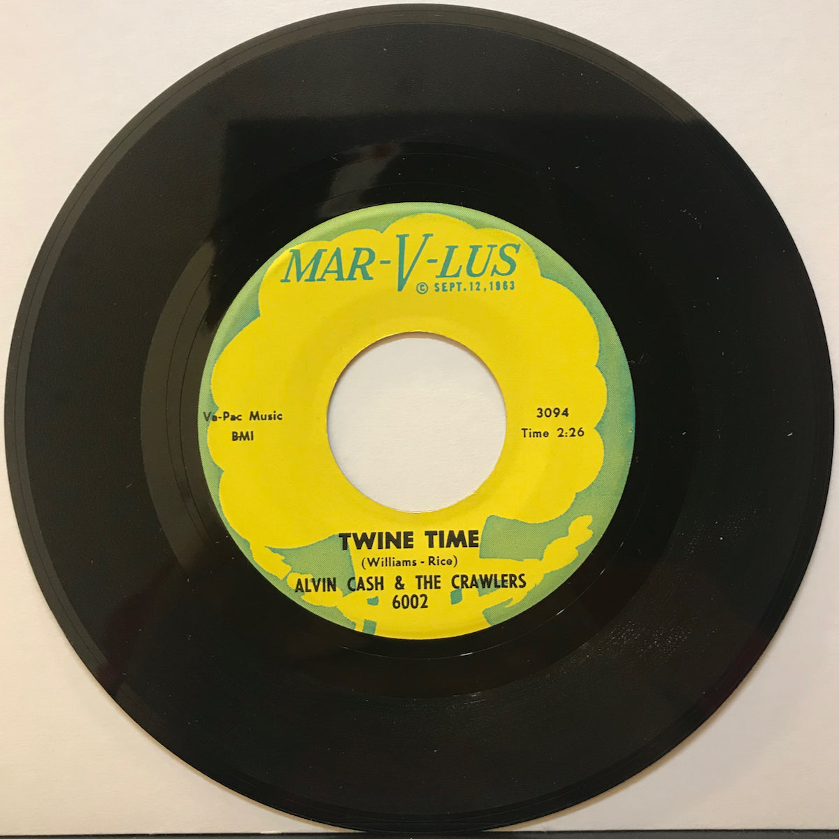 Twine Time Alvin Cash And The Crawlers Vinyl7 Records