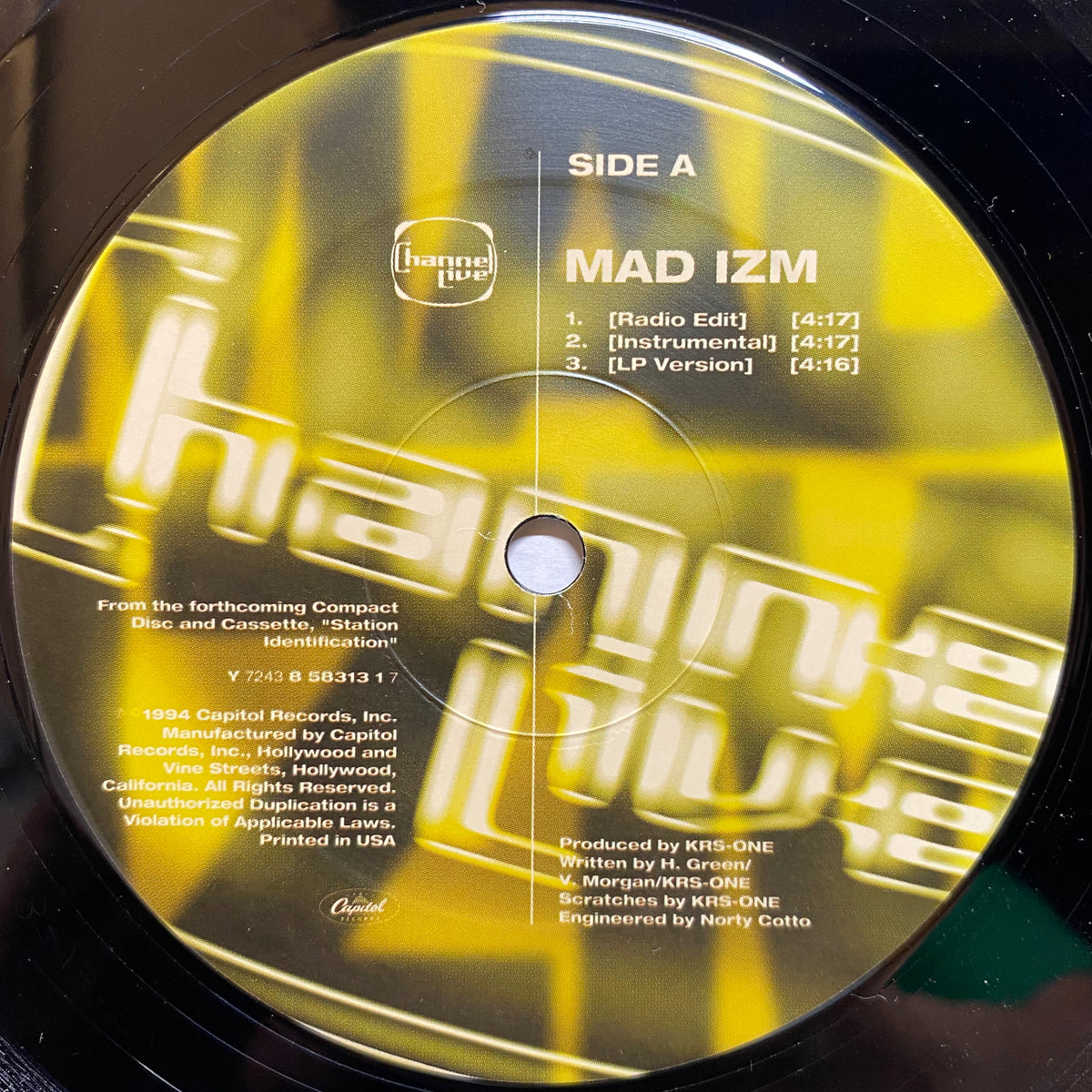 Mad Izm / Reprogram - Channel Live | VINYL7 RECORDS