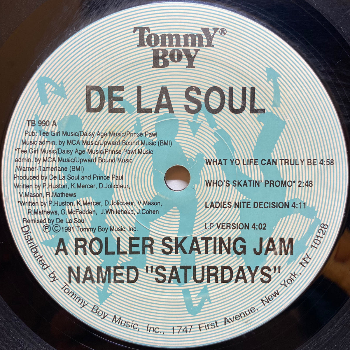 美品‼︎ UK盤‼︎De La Soul / A Roller Skating Ja