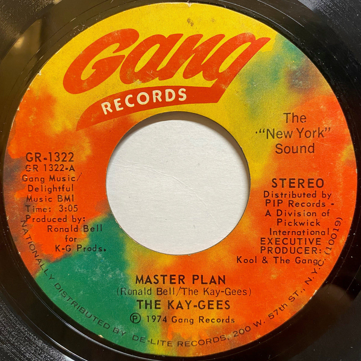 Master Plan - Kay-Gees, Tne | VINYL7 RECORDS