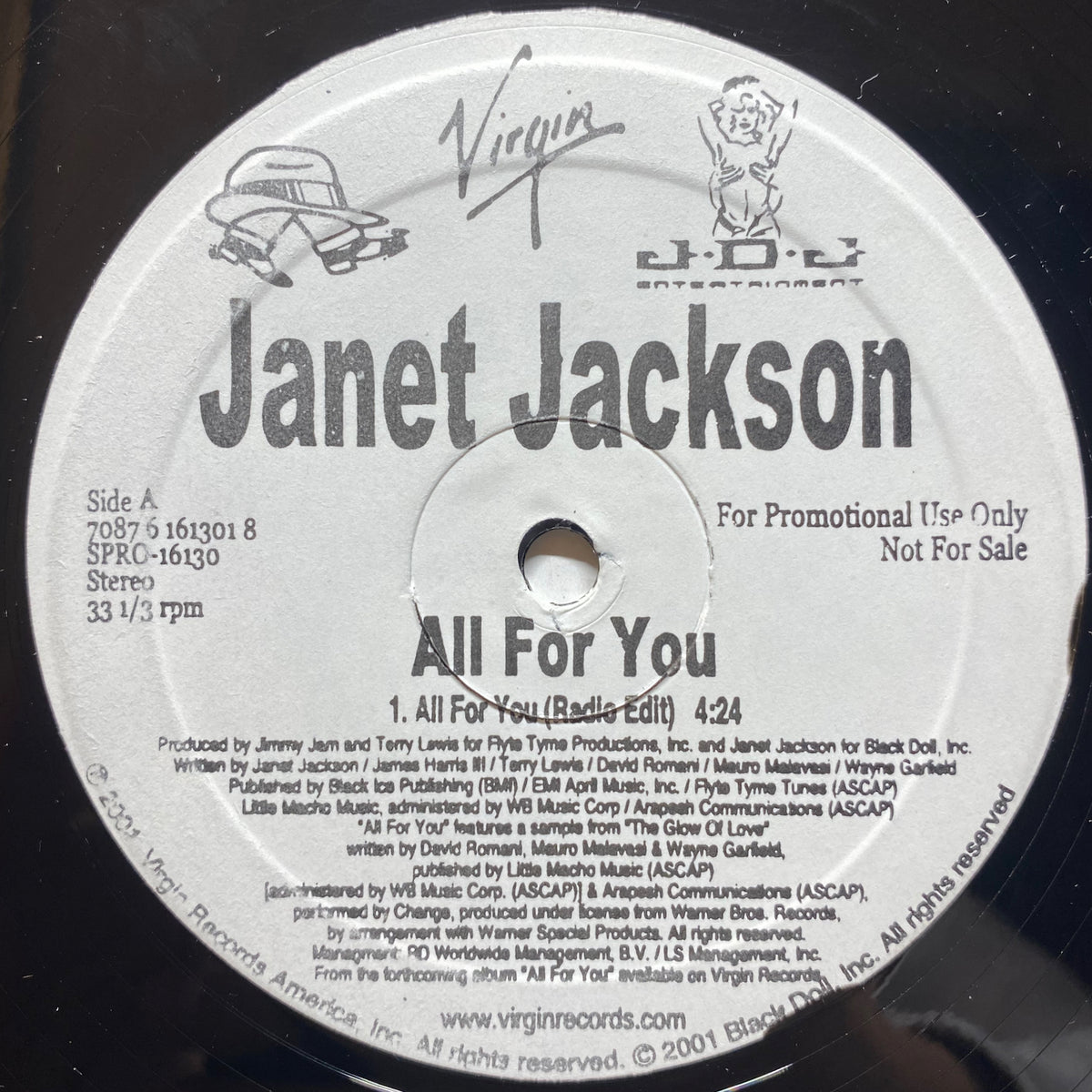 Janet Jackson / All For You | VINYL7 RECORDS