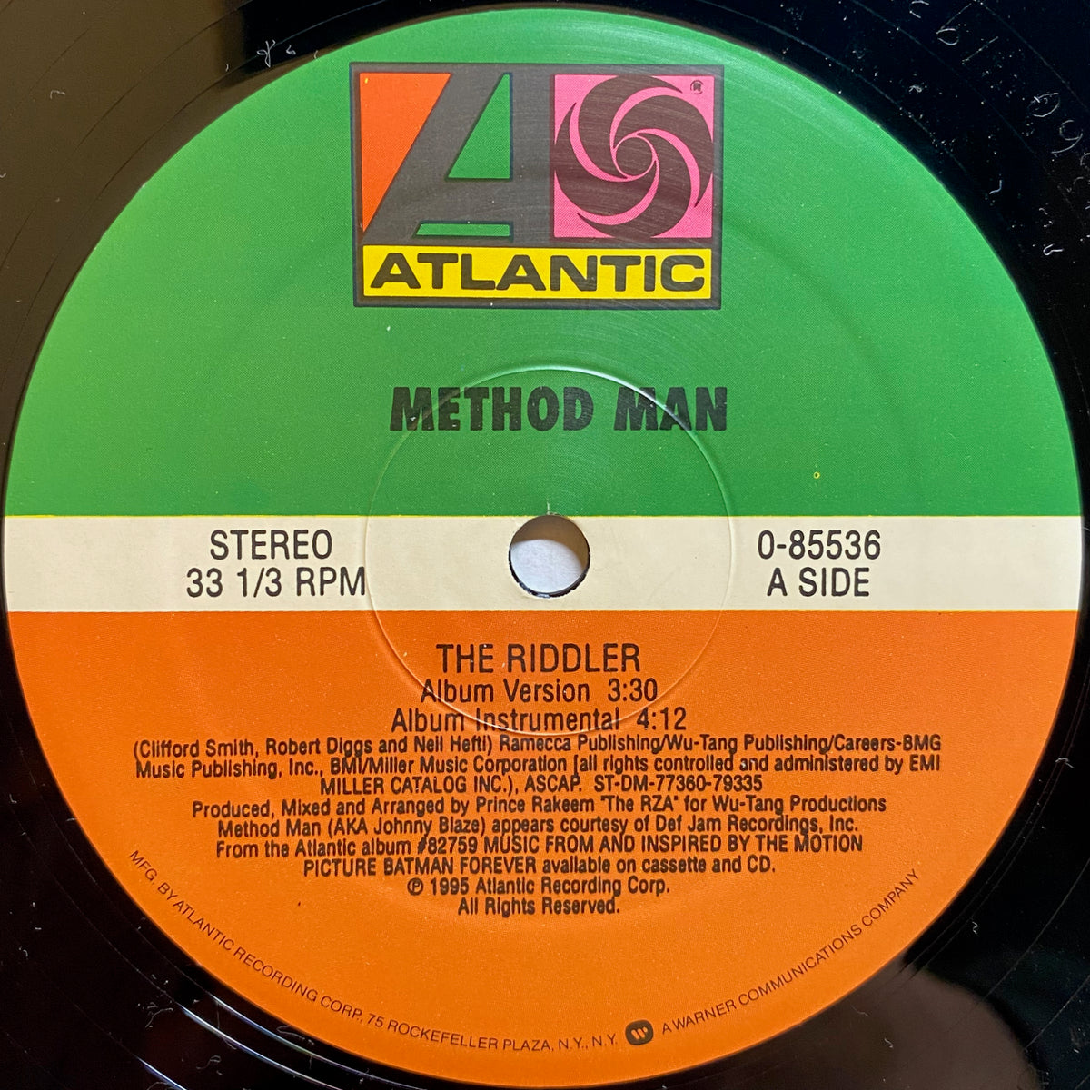 The Riddler - Method Man | VINYL7 RECORDS