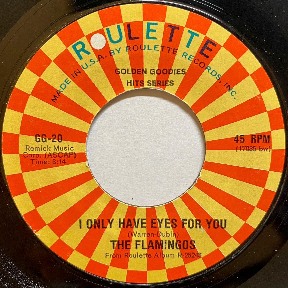 Flamingos, The / I Only Have Eyes For You / Love Walked In | VINYL7 RECORDS