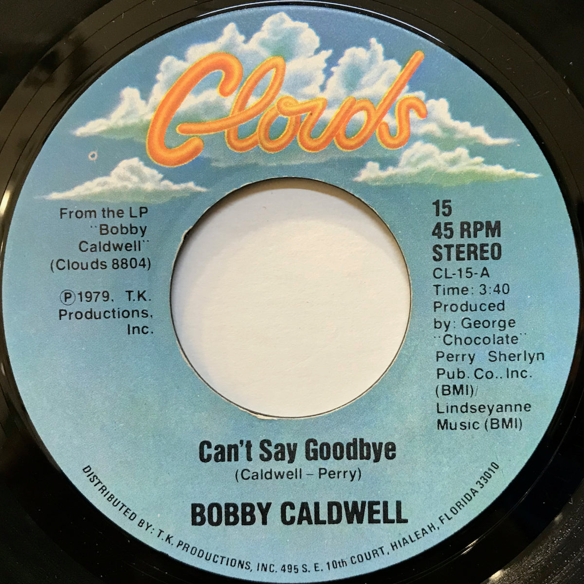 Bobby Caldwell / Can't Say Goodbye | VINYL7 RECORDS