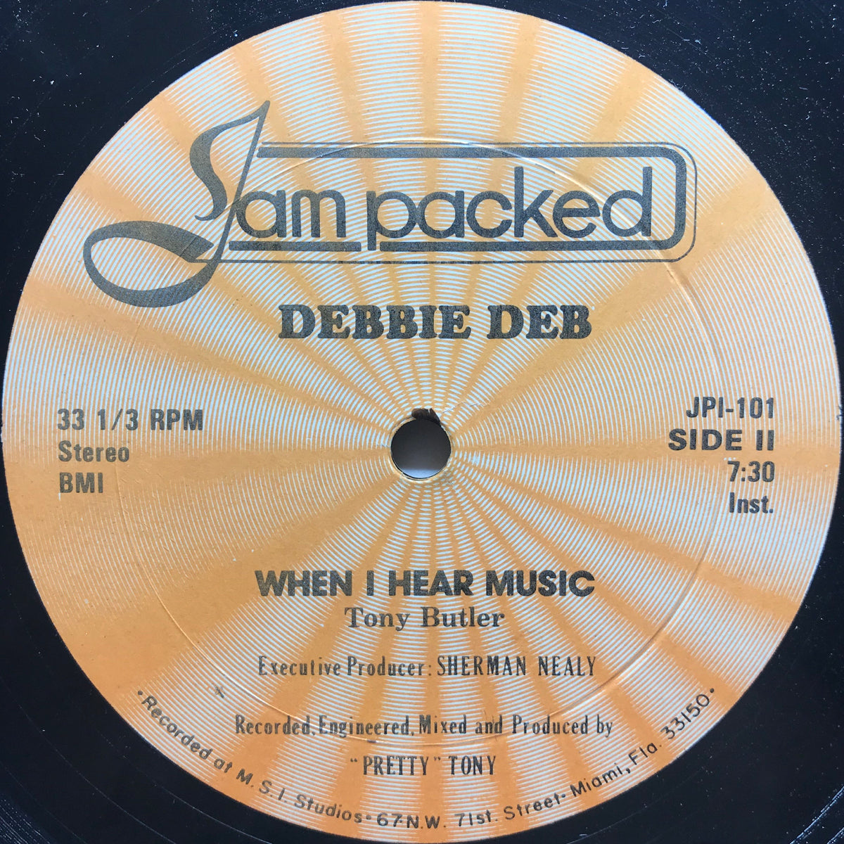 Debbie Deb / When I hear Music | VINYL7 RECORDS